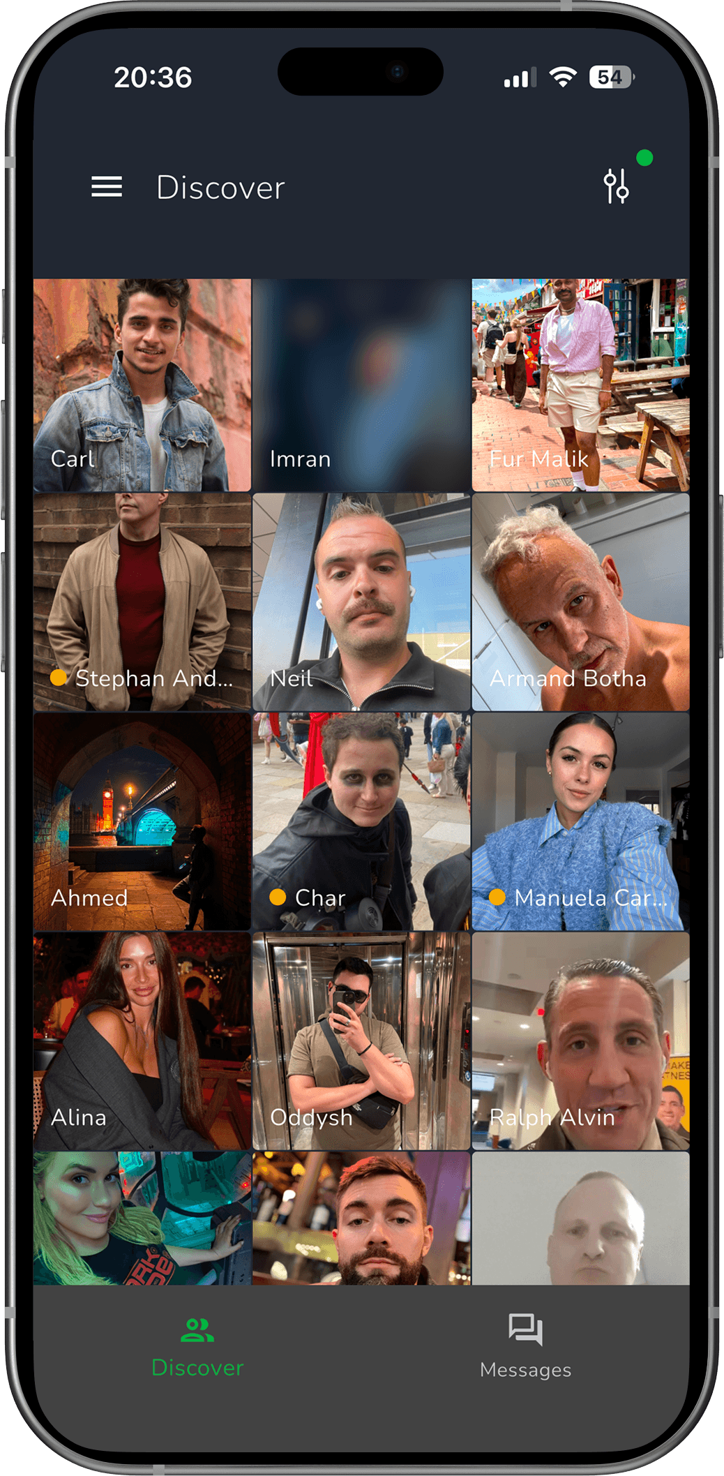 Firefly grid screen